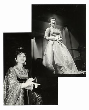  Maria Callas : Raccolta di fotografie di scena di Maria Callas a Parigi - Agence de Presse Bernand.  - Asta Libri, autografi e manoscritti - Libreria Antiquaria Gonnelli - Casa d'Aste - Gonnelli Casa d'Aste