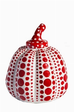  Yayoi Kusama  (Matsumoto, 1929) : Red and white Pumpkin.  - Auction Ancient, modern and contemporary art - Libreria Antiquaria Gonnelli - Casa d'Aste - Gonnelli Casa d'Aste