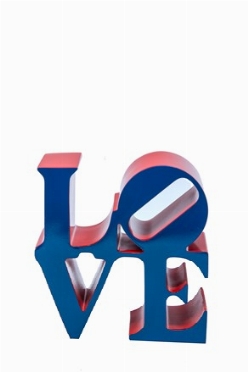 Love (Blue and Red).  Robert Indiana  (New Castle, 1928 - Vinalhaven, 2018)  - Auction Ancient, modern and contemporary art - Libreria Antiquaria Gonnelli - Casa d'Aste - Gonnelli Casa d'Aste