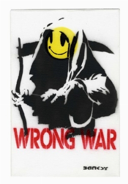  Banksy  (Bristol, 1974) : Dismaland. Wrong War.  - Asta Arte Antica, Moderna e Contemporanea - PARTE II - Libreria Antiquaria Gonnelli - Casa d'Aste - Gonnelli Casa d'Aste