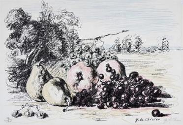  Giorgio De Chirico  (Volos, 1888 - Roma, 1978) : Natura morta.  - Auction Ancient,  [..]
