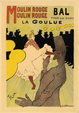  Henri (de) Toulouse-Lautrec  (Albi, 1864 - Malromé, 1901) : Moulin Rouge, la Goulue.  [..]