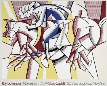  Roy Lichtenstein  (New York, 1923 - 1997) [da] : Manifesto della Mostra di Roy  [..]