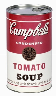  Andy Warhol  (Pittsburgh, 1928 - New York, 1987) [da] : Campbell's Tomato Soup.  [..]