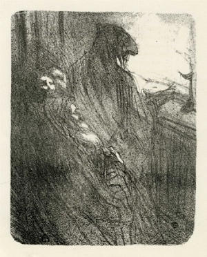  Henri (de) Toulouse-Lautrec  (Albi, 1864 - Malromé, 1901) : La priere des jusif  [..]