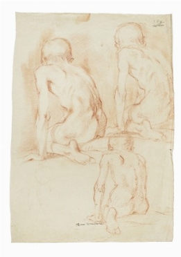  Plinio Nomellini  (Livorno, 1866 - Firenze, 1943) : Studi anatomici.  - Auction  [..]