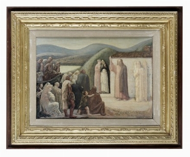  Guido Cadorin  (Venezia, 1892 - 1976) : Gesù che parla alle turbe.  - Auction Modern  [..]