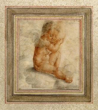  Anonimo del XVII secolo : Amorino.  - Auction Ancient Art [I Part] - Libreria Antiquaria Gonnelli - Casa d'Aste - Gonnelli Casa d'Aste