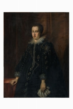  Justus Sustermans  (Anversa, 1597 - Firenze, 1681) [da] : Claudia de' Medici.   [..]