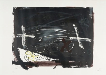  Antoni Tàpies  (Barcellona, 1923 - 2012, ) : La pràctica de l'art.  - Auction Modern  [..]