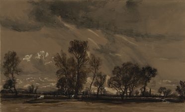  John Henry Bradley  (Hagley, 1832) : Stormy effect.  - Asta Stampe e Disegni - Libreria Antiquaria Gonnelli - Casa d'Aste - Gonnelli Casa d'Aste
