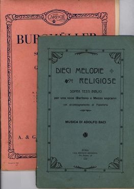 Raccolta di 54 spartiti musicali.  - Asta Libri, Manoscritti e Autografi - Libreria Antiquaria Gonnelli - Casa d'Aste - Gonnelli Casa d'Aste