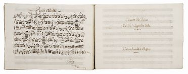  Rolla Alessandro : Anno 1797 / Concerto per Violino / Del Sig. r Allessandro Rolla.  - Asta Libri, Manoscritti e Autografi - Libreria Antiquaria Gonnelli - Casa d'Aste - Gonnelli Casa d'Aste