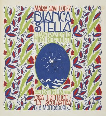  Nino Bertoletti  (Roma, 1889 - 1971) : Bozzetto per una copertina.  - Asta Stampe e Disegni - Libreria Antiquaria Gonnelli - Casa d'Aste - Gonnelli Casa d'Aste