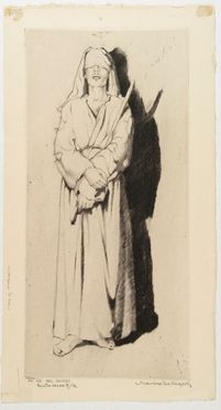  Marina Battigelli  (Il Cairo, 1896 - Firenze, 1979) : Il re dei giudei.  - Asta Stampe, disegni, carte geografiche e vedute - Libreria Antiquaria Gonnelli - Casa d'Aste - Gonnelli Casa d'Aste