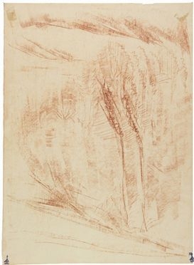  Libero Andreotti  (Pescia, 1875 - Firenze, 1933) : Paesaggio con alberi.  - Asta Stampe, disegni, carte geografiche e vedute - Libreria Antiquaria Gonnelli - Casa d'Aste - Gonnelli Casa d'Aste