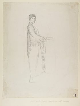  Libero Andreotti  (Pescia, 1875 - Firenze, 1933) : Studio per la 'Madre'.  - Auction Prints, Drawings, Maps and Views - Libreria Antiquaria Gonnelli - Casa d'Aste - Gonnelli Casa d'Aste