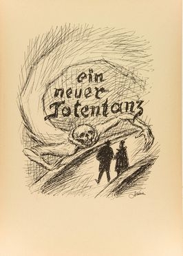  Alfred Kubin  (Leitmeritz, 1877 - Zwickledt, 1959) : Ein neuer Totentanz.  - Asta Stampe e Disegni - Libreria Antiquaria Gonnelli - Casa d'Aste - Gonnelli Casa d'Aste