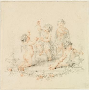  Francesco Bartolozzi  (Firenze, 1728 - Lisbona, 1815) : Putti giocosi.  - Auction Prints and Drawings - Libreria Antiquaria Gonnelli - Casa d'Aste - Gonnelli Casa d'Aste