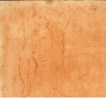  Gian Lorenzo Bernini  (Napoli, 1598 - Roma, 1680) [cerchia di] : Schizzo per Laocoonte.  - Auction BOOKS, MANUSCRIPTS, PRINTS AND DRAWINGS - Libreria Antiquaria Gonnelli - Casa d'Aste - Gonnelli Casa d'Aste