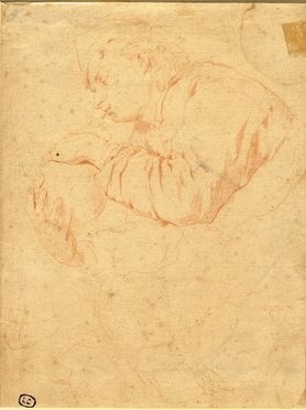  Carlo Cignani  (Bologna, 1628 - Forl, 1719) [attribuito a] : Il Suonatore di zampogna.  - Auction BOOKS, MANUSCRIPTS, PRINTS AND DRAWINGS - Libreria Antiquaria Gonnelli - Casa d'Aste - Gonnelli Casa d'Aste