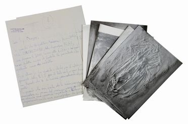  Bonalumi Agostino : 2 lettere (1 autografa, l'altra dattiloscritta con firma autografa) inviate al gallerista George Kasper. Pittura, Arte  - Auction BOOKS, MANUSCRIPTS, PRINTS AND DRAWINGS - Libreria Antiquaria Gonnelli - Casa d'Aste - Gonnelli Casa d'Aste