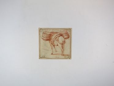  Ambito romano del XVII secolo : Asino.  - Asta Asta a tempo: Stampe & disegni - Libreria Antiquaria Gonnelli - Casa d'Aste - Gonnelli Casa d'Aste