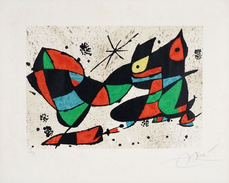 Joan Miró  (Montroig, 1893 - Palma di Majorca, 1983)