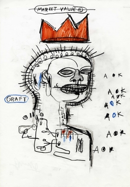 Jean-Michel Basquiat  (New York, 1960 - 1988)