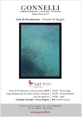 Asta di Beneficenza - a Favore della Lilt Sezione Firenze