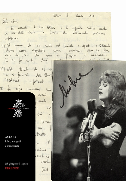 Autografi e Manoscritti [asta a Tempo - Parte I]